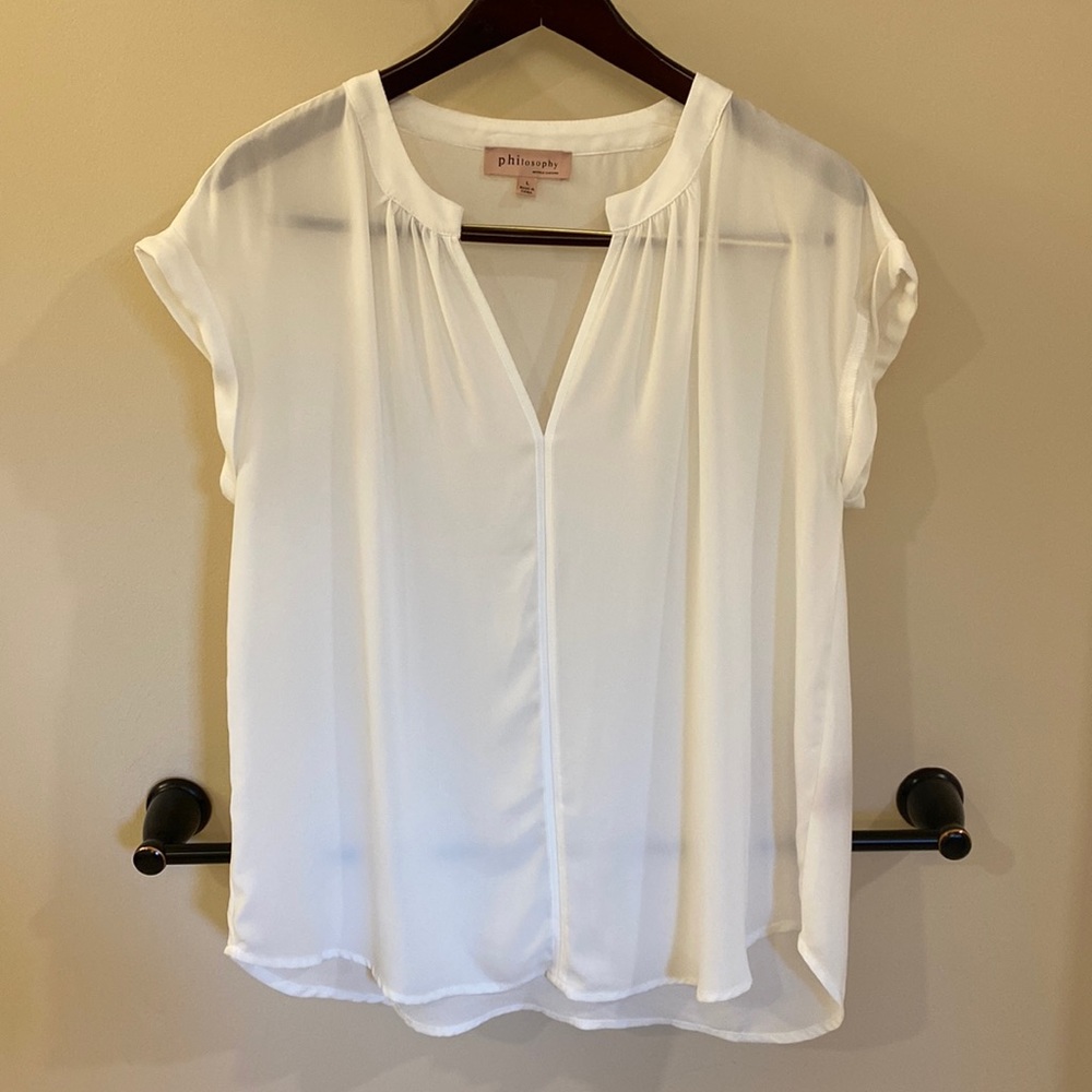 Philosophy Sheer Blouse